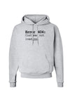 Error 404 Costume Hoodie Sweatshirt-Hoodie-TooLoud-AshGray-Small-Davson Sales