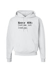 Error 404 Costume Hoodie Sweatshirt-Hoodie-TooLoud-White-Small-Davson Sales