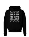 Error 404 Festivity Not Found Dark Hoodie Sweatshirt by-Hoodie-TooLoud-Black-Small-Davson Sales