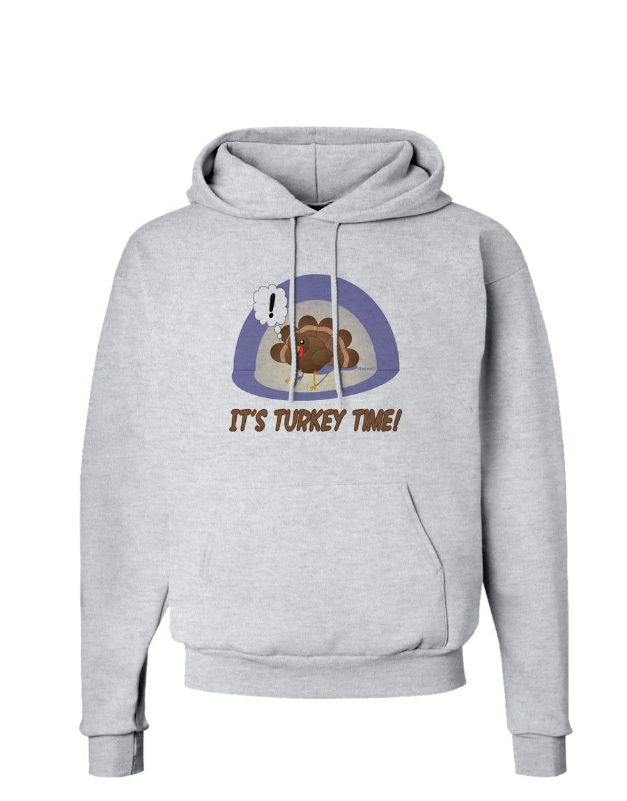 Escaping Turkey - Turkey Time Funny Hoodie Sweatshirt-Hoodie-TooLoud-White-Small-Davson Sales