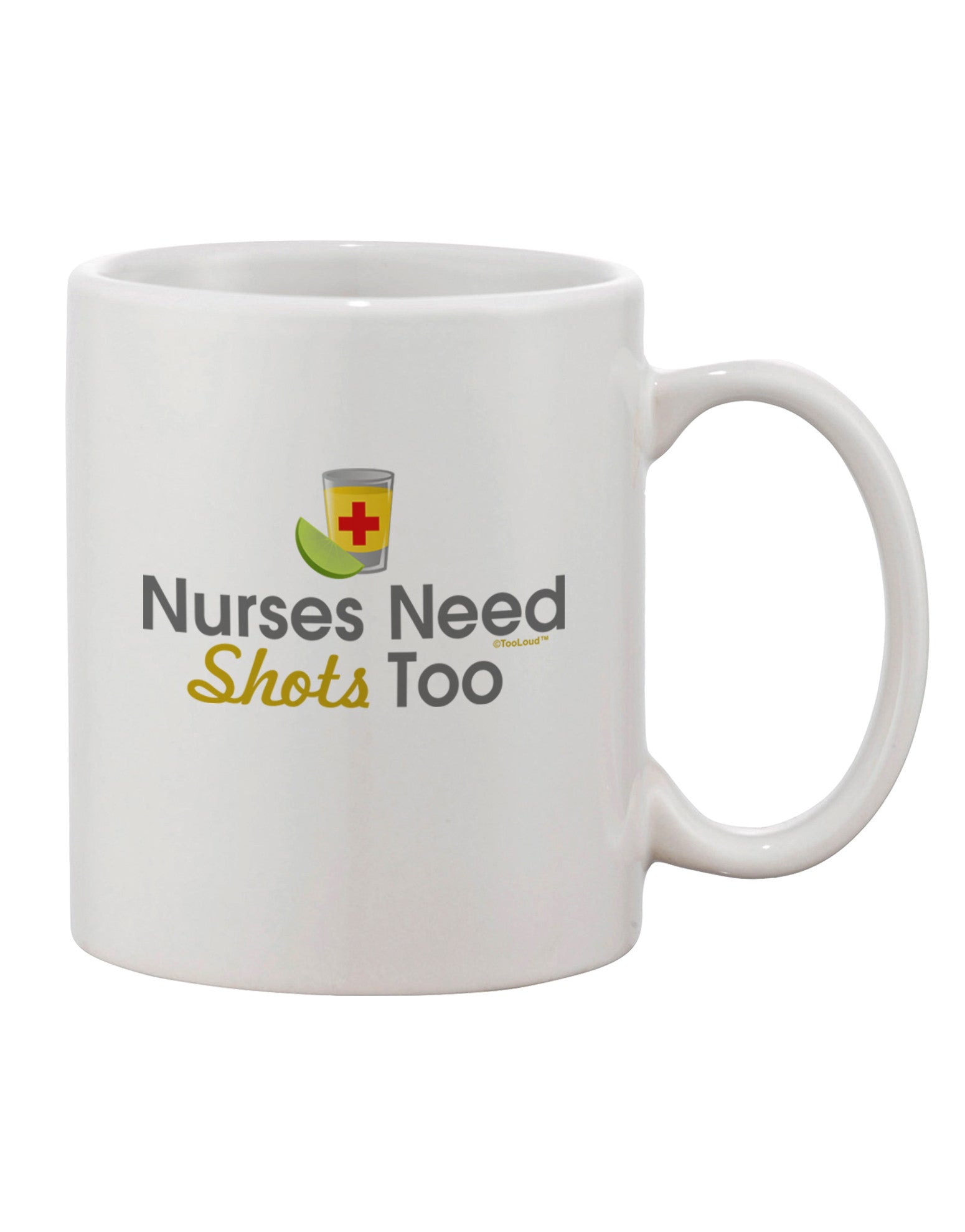 Essential Drinkware for Nurses - 11 oz Coffee Mug TooLoud-11 OZ Coffee Mug-TooLoud-White-Davson Sales