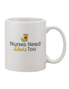 Essential Drinkware for Nurses - 11 oz Coffee Mug TooLoud-11 OZ Coffee Mug-TooLoud-White-Davson Sales