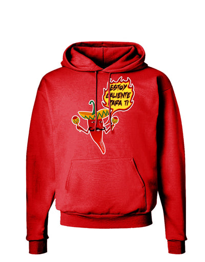 Estoy Caliente Para Ti Dark Hoodie Sweatshirt-Hoodie-TooLoud-Red-Small-Davson Sales