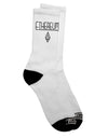 Ethereum Dark Adult Socks - A Stylish Addition to Your Wardrobe - TooLoud-Socks-TooLoud-Crew-Ladies-4-6-Davson Sales