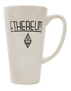 Ethereum Logo Embellished 16 Ounce Conical Latte Coffee Mug - TooLoud-Conical Latte Mug-TooLoud-Davson Sales