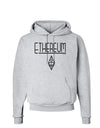 Ethereum with logo Hoodie Sweatshirt-Hoodie-TooLoud-AshGray-Small-Davson Sales