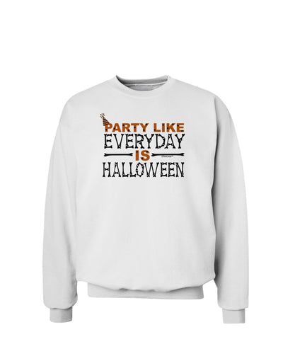 Everyday Is Halloween Sweatshirt-Sweatshirts-TooLoud-White-Small-Davson Sales