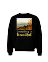 Everything is Beautiful - Sunrise Adult Dark Sweatshirt by-Sweatshirts-TooLoud-Black-Small-Davson Sales