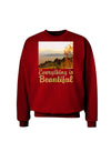 Everything is Beautiful - Sunrise Adult Dark Sweatshirt by-Sweatshirts-TooLoud-Deep-Red-Small-Davson Sales