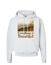 Everything is Beautiful - Sunrise Hoodie Sweatshirt by-Hoodie-TooLoud-White-Small-Davson Sales