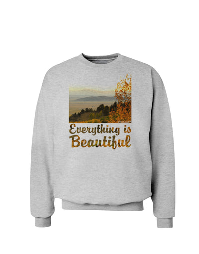 Everything is Beautiful - Sunrise Sweatshirt by-Sweatshirts-TooLoud-AshGray-Small-Davson Sales