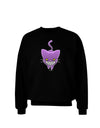 Evil Kitty Adult Dark Sweatshirt-Sweatshirts-TooLoud-Black-Small-Davson Sales