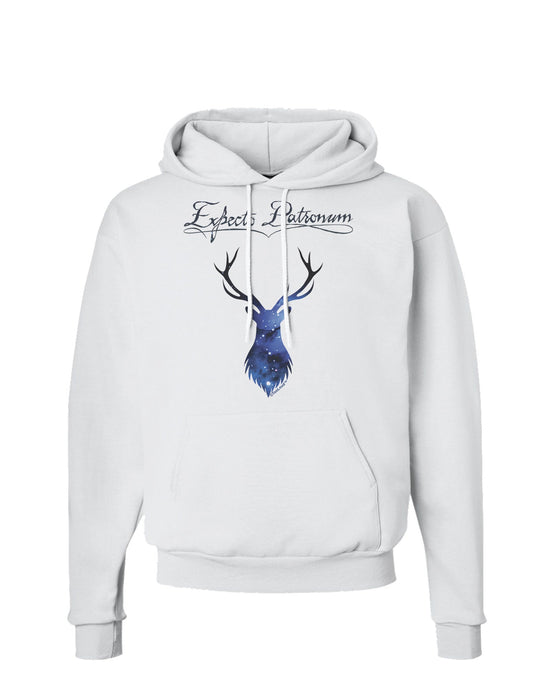 Expecto Patronum Space Stag Hoodie Sweatshirt-Hoodie-TooLoud-White-Small-Davson Sales