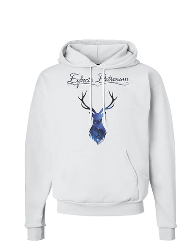 Expecto Patronum Space Stag Hoodie Sweatshirt-Hoodie-TooLoud-White-Small-Davson Sales