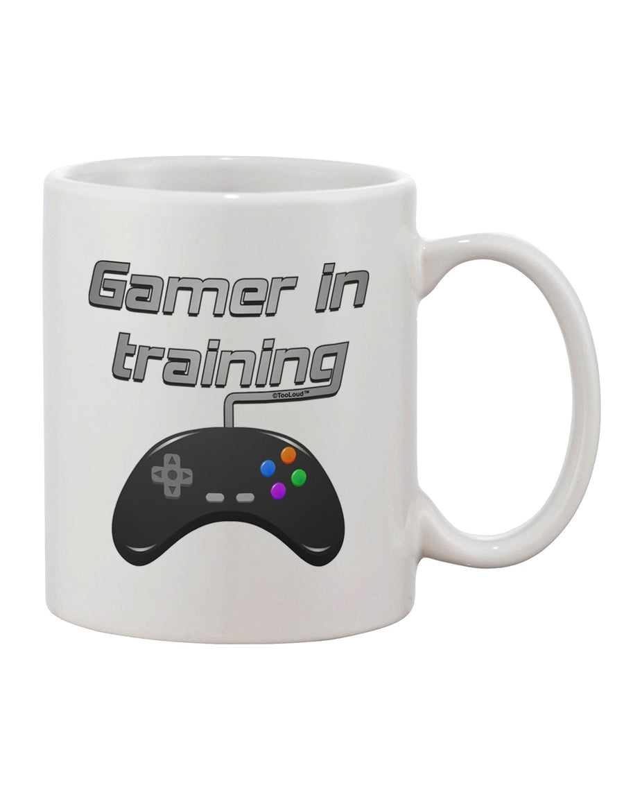 Expertly Crafted Gamer In Training Color Printed 11 oz Coffee Mug - TooLoud-11 OZ Coffee Mug-TooLoud-White-Davson Sales