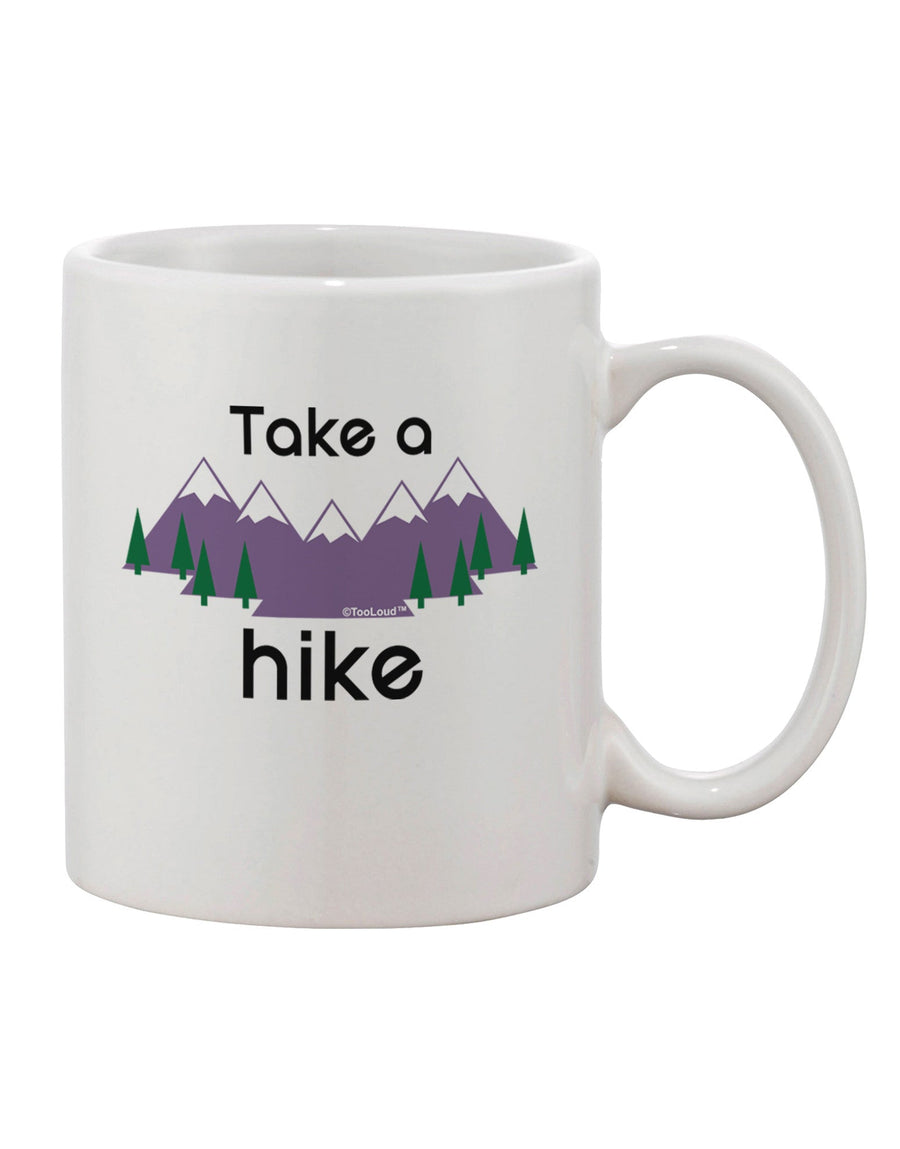 Explore the Outdoors with our Take a Hike Printed 11 oz Coffee Mug - TooLoud-11 OZ Coffee Mug-TooLoud-White-Davson Sales