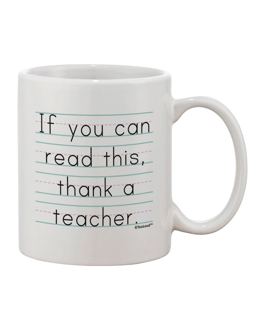 Express Your Gratitude with a Printed 11 oz Coffee Mug - TooLoud-11 OZ Coffee Mug-TooLoud-White-Davson Sales