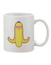 Exquisite Banana - Heart Eyes Adorned 11 oz Coffee Mug by TooLoud-11 OZ Coffee Mug-TooLoud-White-Davson Sales