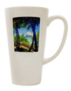 Exquisite Conical Latte Coffee Mug with Tropical Skyline Design - TooLoud-Conical Latte Mug-TooLoud-White-Davson Sales