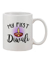 Exquisite Diwali Celebration 11 oz Coffee Mug - Crafted by a Drinkware Expert-11 OZ Coffee Mug-TooLoud-White-Davson Sales