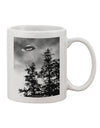 Exquisite Extraterrestrial Printed 11 oz Coffee Mug - A Must-Have for UFO Enthusiasts! - TooLoud-11 OZ Coffee Mug-TooLoud-White-Davson Sales