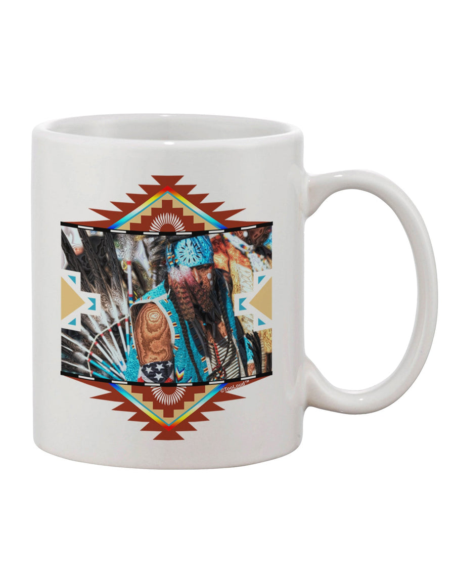 Exquisite Native American Dancer 2 Printed 11 oz Coffee Mug - TooLoud-11 OZ Coffee Mug-TooLoud-White-Davson Sales