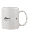 Exquisite Nature's Harmony Guitar Printed 11 oz Coffee Mug - Crafted by a Drinkware Expert-11 OZ Coffee Mug-TooLoud-White-Davson Sales