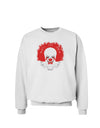 Extra Scary Clown Watercolor Sweatshirt-Sweatshirts-TooLoud-White-Small-Davson Sales