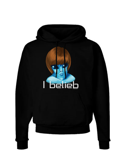 Extraterrestial - I Belieb Dark Hoodie Sweatshirt by TooLoud-Hoodie-TooLoud-Black-Small-Davson Sales