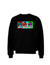 Extraterrestial Pop-art #1 Adult Dark Sweatshirt by TooLoud-Sweatshirts-TooLoud-Black-Small-Davson Sales