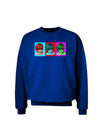 Extraterrestial Pop-art #2 Adult Dark Sweatshirt by TooLoud-Sweatshirts-TooLoud-Deep-Royal-Blue-Small-Davson Sales