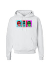 Extraterrestial Pop-art #2 Hoodie Sweatshirt by TooLoud-Hoodie-TooLoud-White-Small-Davson Sales