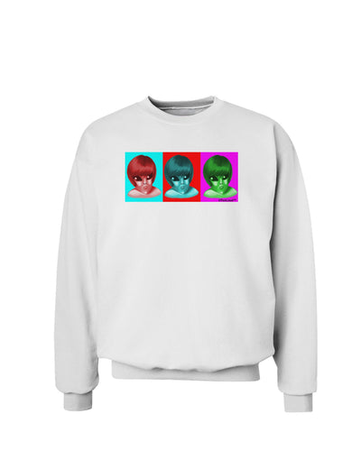 Extraterrestial Pop-art #2 Sweatshirt by TooLoud-Sweatshirts-TooLoud-White-Small-Davson Sales