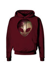 Extraterrestrial Face - Space #2 Dark Hoodie Sweatshirt by TooLoud-Hoodie-TooLoud-Maroon-Small-Davson Sales