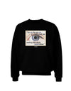 Eye For An Eye Gandhi Adult Dark Sweatshirt by TooLoud-Sweatshirts-TooLoud-Black-Small-Davson Sales