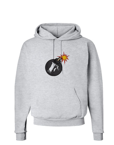 F-Bomb Funny Hoodie Sweatshirt by TooLoud-Hoodie-TooLoud-AshGray-Small-Davson Sales