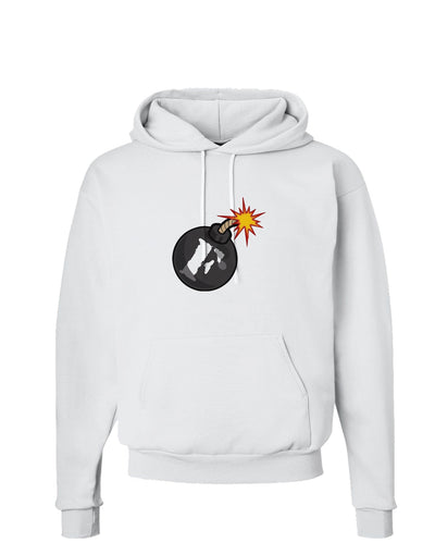 F-Bomb Funny Hoodie Sweatshirt by TooLoud-Hoodie-TooLoud-White-Small-Davson Sales