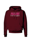 Failure Is Not An Option Distressed Dark Hoodie Sweatshirt by TooLoud-Hoodie-TooLoud-Maroon-Small-Davson Sales