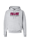 Failure Is Not An Option Distressed Hoodie Sweatshirt by TooLoud-Hoodie-TooLoud-AshGray-Small-Davson Sales