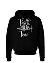 Faith Conquers Fear Hoodie Sweatshirt-Hoodie-TooLoud-Black-Small-Davson Sales