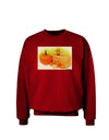 Fall Pumpkin Scene Adult Dark Sweatshirt-Sweatshirts-TooLoud-Deep-Red-Small-Davson Sales