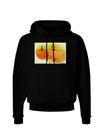 Fall Pumpkin Scene Dark Hoodie Sweatshirt-Hoodie-TooLoud-Black-Small-Davson Sales