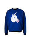 Fanciful Unicorn Adult Dark Sweatshirt-Sweatshirts-TooLoud-Deep-Royal-Blue-Small-Davson Sales