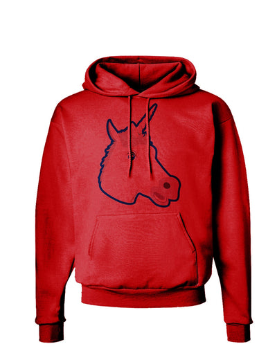 Fanciful Unicorn Hoodie Sweatshirt-Hoodie-TooLoud-Red-Small-Davson Sales