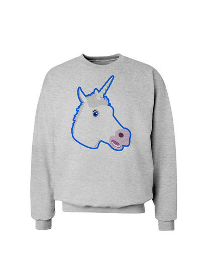 Fanciful Unicorn Sweatshirt-Sweatshirts-TooLoud-AshGray-Small-Davson Sales