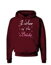 Father of the Bride wedding Dark Hoodie Sweatshirt by TooLoud-Hoodie-TooLoud-Maroon-Small-Davson Sales