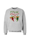 Feelin Hot Hot Hot Chili Peppers Sweatshirt-Sweatshirts-TooLoud-AshGray-Small-Davson Sales