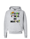 Feliz Cinco de Mayo - Fiesta Icons Hoodie Sweatshirt by TooLoud-Hoodie-TooLoud-AshGray-Small-Davson Sales