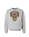 Feliz Dia de los Muertos Calavera Sweatshirt-Sweatshirts-TooLoud-AshGray-Small-Davson Sales