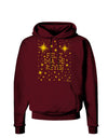 Feliz Dia de Reyes - Estrellas Brillantes Dark Hoodie Sweatshirt by TooLoud-Hoodie-TooLoud-Maroon-Small-Davson Sales